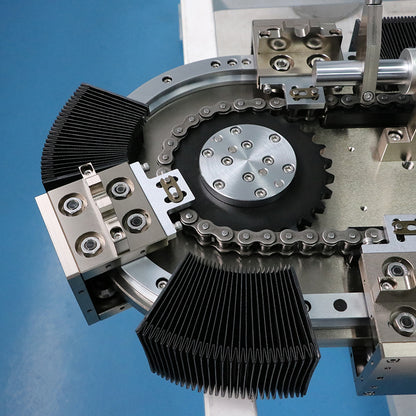 Seawater-resistant salt spray resistant linear guides, circular guide conveyor lines, and assembly lines for small marine components.