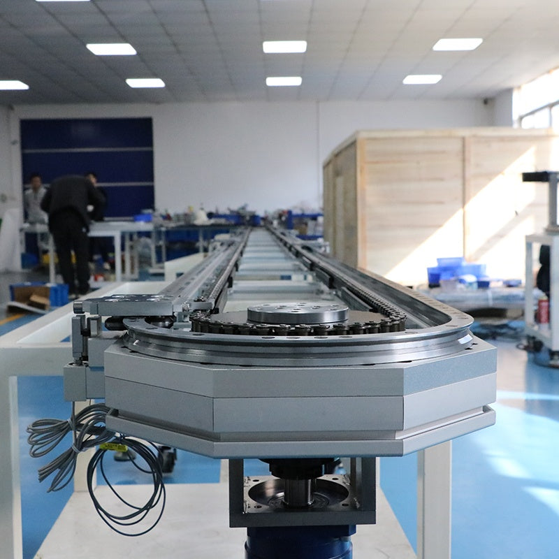 Anti-jamming smooth linear guide rails, circular guide rail conveyor lines, precision valve parts production lines