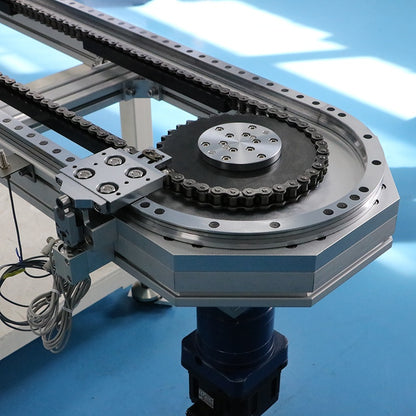 Anti-jamming smooth linear guide rails, circular guide rail conveyor lines, precision valve parts production lines