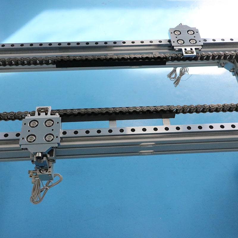 Anti-jamming smooth linear guide rails, circular guide rail conveyor lines, precision valve parts production lines