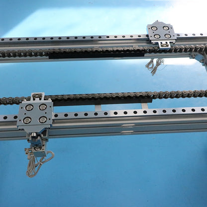 Anti-jamming smooth linear guide rails, circular guide rail conveyor lines, precision valve parts production lines
