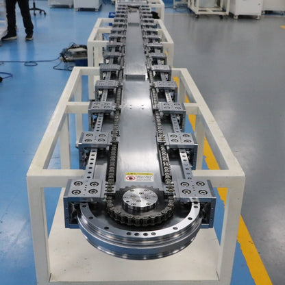 Heavy-duty linear guide rails, circular guide rail conveyor lines, and large electromechanical component assembly lines.