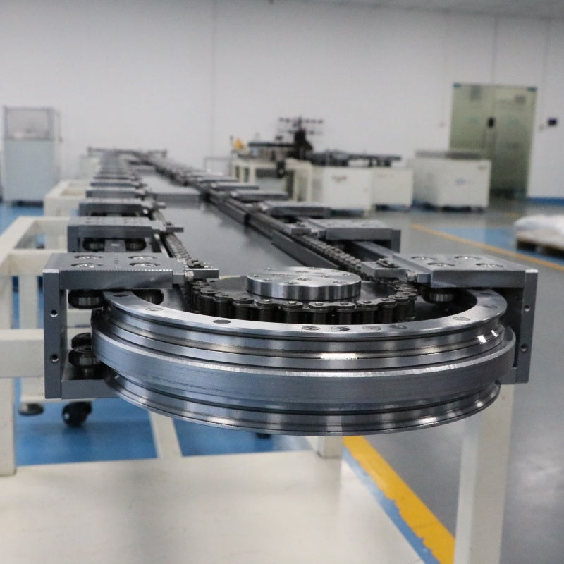 Heavy-duty linear guide rails, circular guide rail conveyor lines, and large electromechanical component assembly lines.