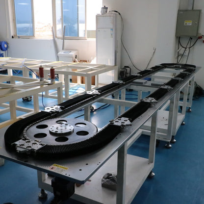 Heavy-duty top-load linear guide rail, circular guide rail conveyor line, new energy motor housing production line