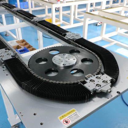 Heavy-duty top-load linear guide rail, circular guide rail conveyor line, new energy motor housing production line