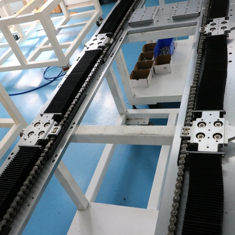 Heavy-duty top-load linear guide rail, circular guide rail conveyor line, new energy motor housing production line