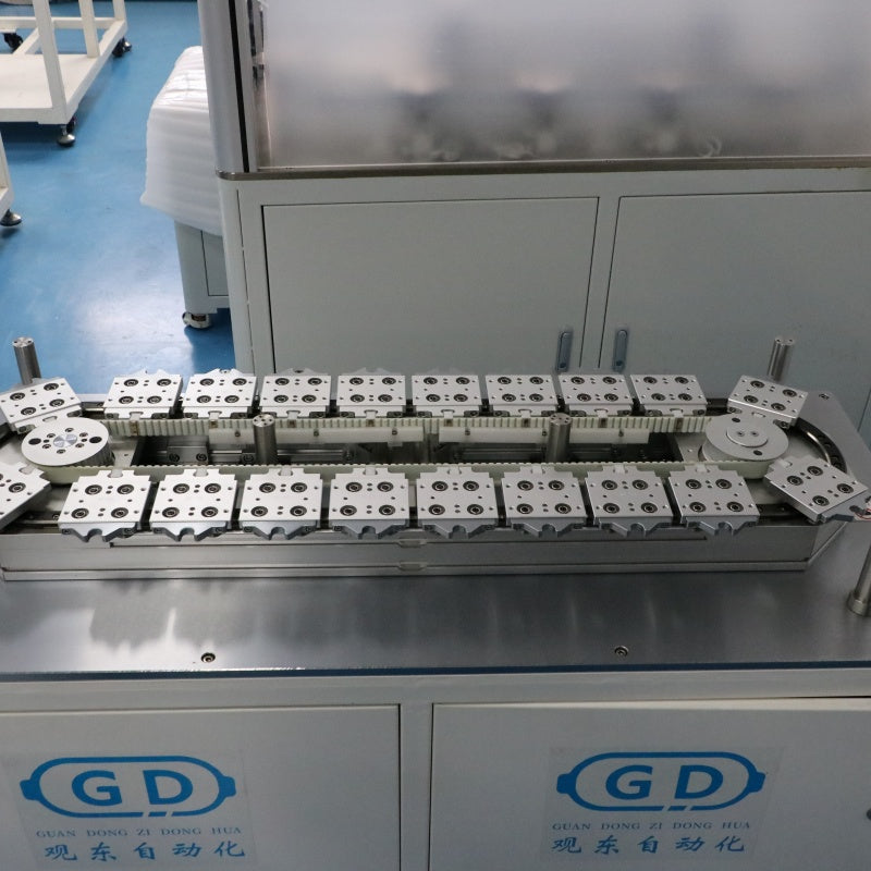 Quick-release snap-on linear guides, circular guide rail conveyor lines, and quick-change workpiece conveyor lines.
