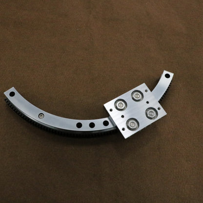 Split-type expanded linear guide rail, circular guide rail conveyor line, production line expansion and renovation conveyor line
