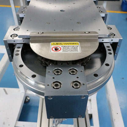 Integrated bending linear guide rail, circular guide rail conveyor line, irregularly shaped housing processing conveyor line