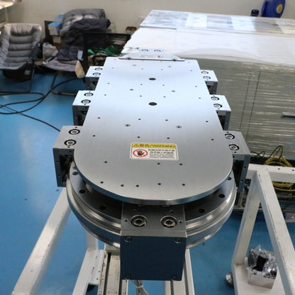Integrated bending linear guide rail, circular guide rail conveyor line, irregularly shaped housing processing conveyor line