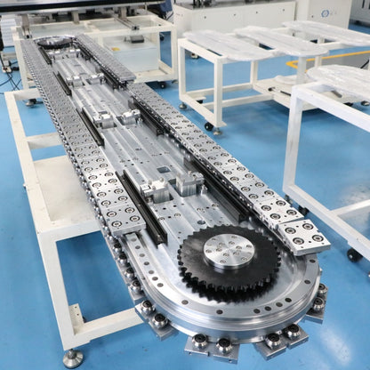 Low-friction, long-life linear guides, circular guide conveyor lines, and continuous operation automated production lines.