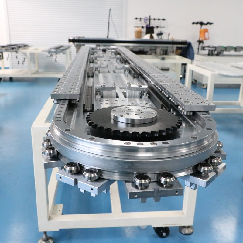 Low-friction, long-life linear guides, circular guide conveyor lines, and continuous operation automated production lines.