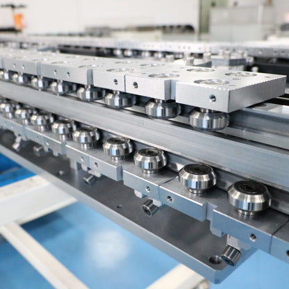 Low-friction, long-life linear guides, circular guide conveyor lines, and continuous operation automated production lines.