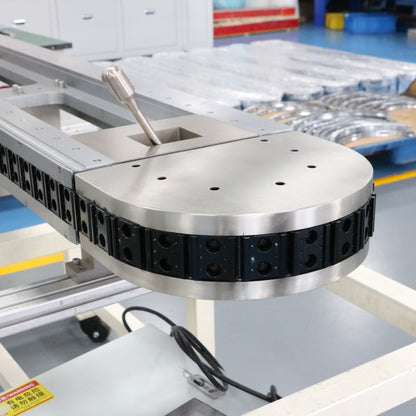 High-temperature resistant and anti-aging linear guide rails, circular guide rail conveyor lines, kitchenware parts processing conveyor lines