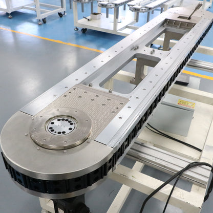 High-temperature resistant and anti-aging linear guide rails, circular guide rail conveyor lines, kitchenware parts processing conveyor lines