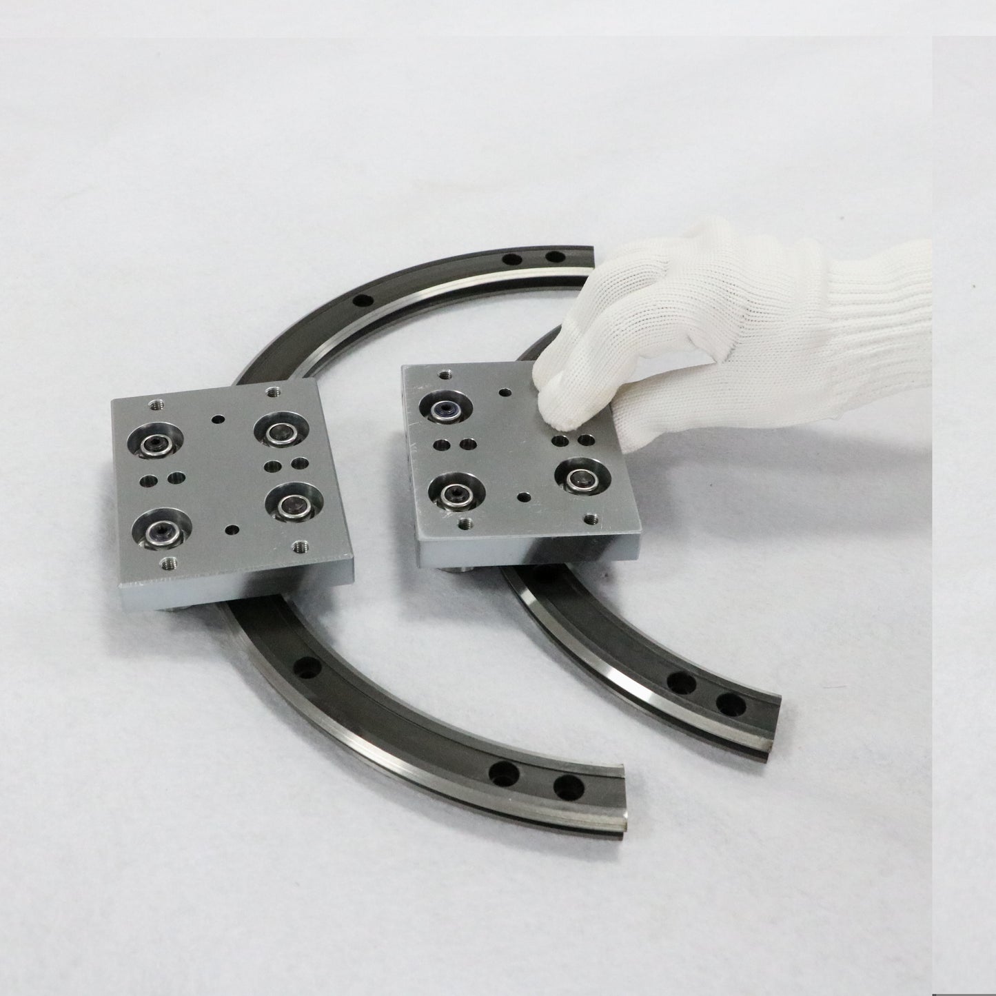Fully compatible linear guide rails, circular guide rail conveyor lines, and multi-category workpiece inspection production lines.