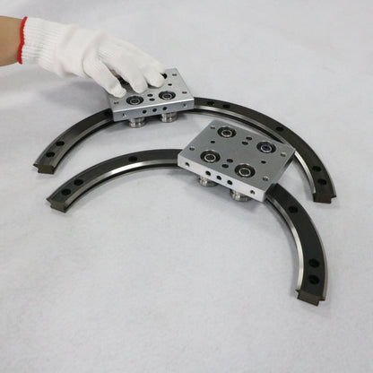 Fully compatible linear guide rails, circular guide rail conveyor lines, and multi-category workpiece inspection production lines.
