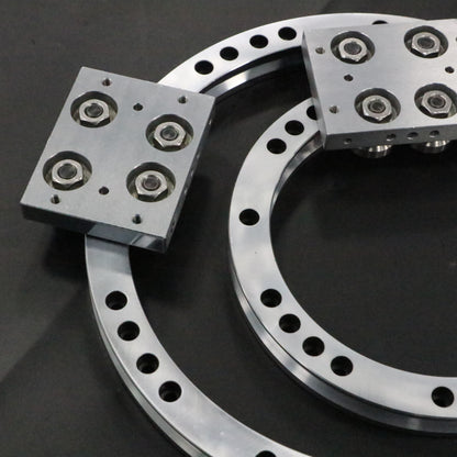 Double-row parallel linear guide rails, circular guide rail conveyor line, wire harness terminal assembly line