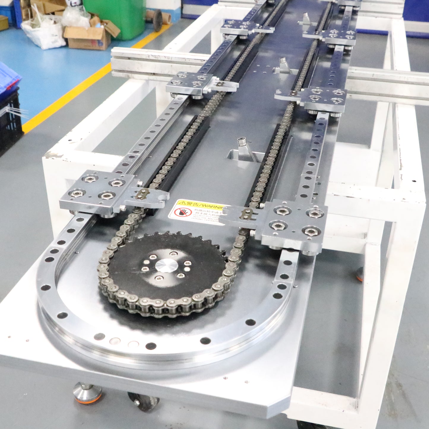 High-precision positioning linear guide rail, circular guide rail conveyor line, watch movement assembly production line