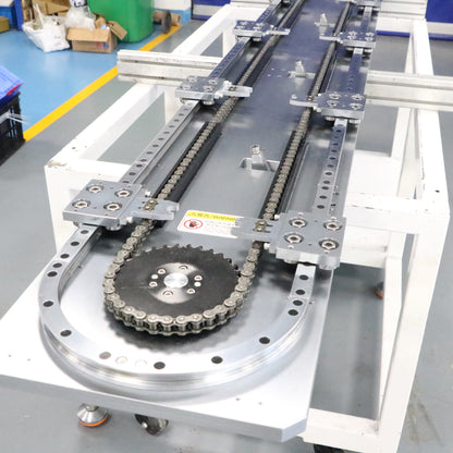 High-precision positioning linear guide rail, circular guide rail conveyor line, watch movement assembly production line