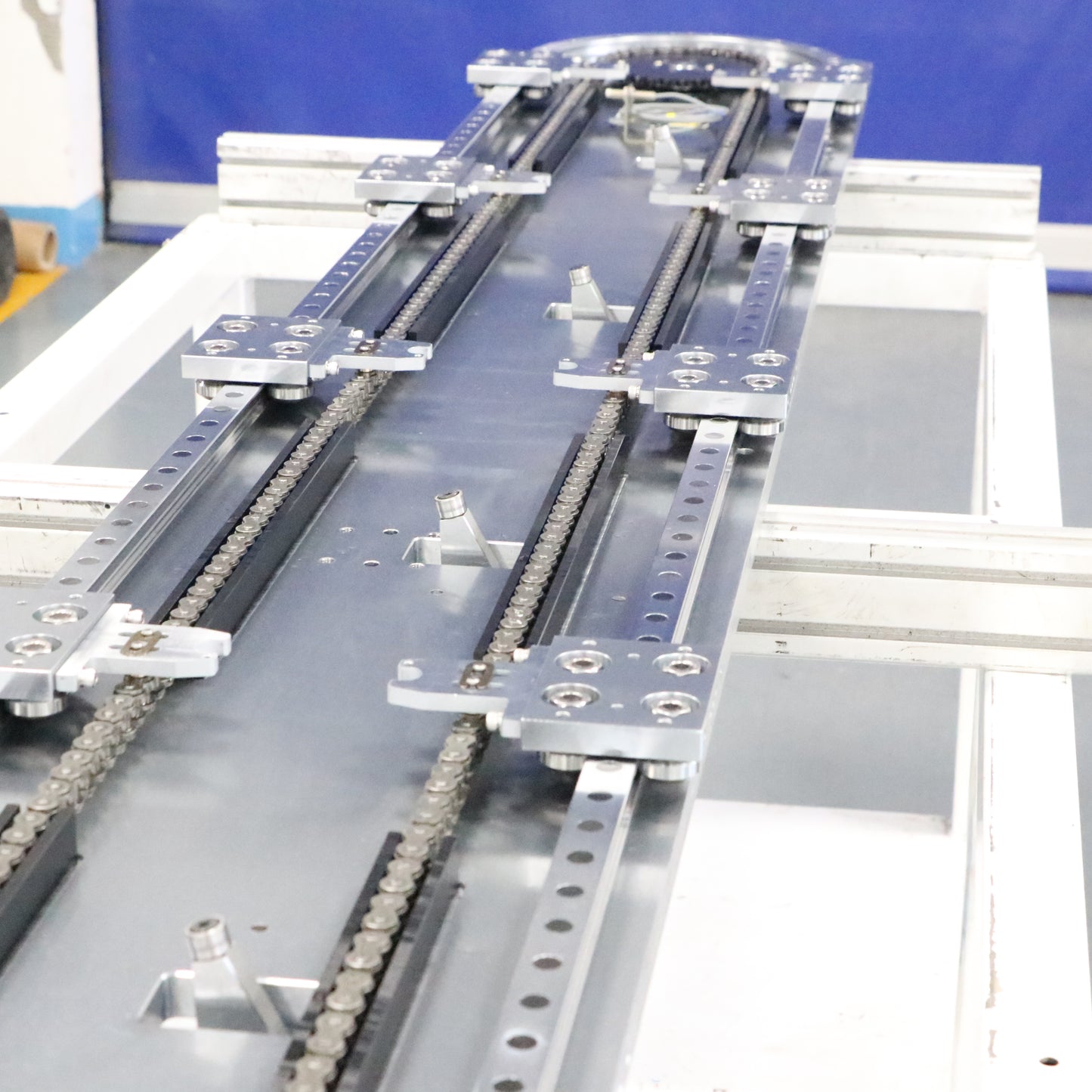 High-precision positioning linear guide rail, circular guide rail conveyor line, watch movement assembly production line