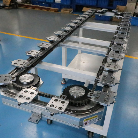 High-rigidity and stable linear guide rails, circular guide rail conveyor lines, energy storage module assembly lines