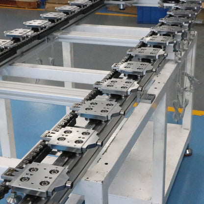 High-rigidity and stable linear guide rails, circular guide rail conveyor lines, energy storage module assembly lines