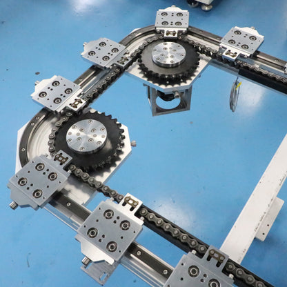 High-rigidity and stable linear guide rails, circular guide rail conveyor lines, energy storage module assembly lines