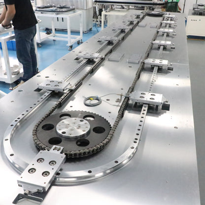 Ultra-fine precision linear guides, circular guide rail conveyor lines, and miniature sensor testing production lines.