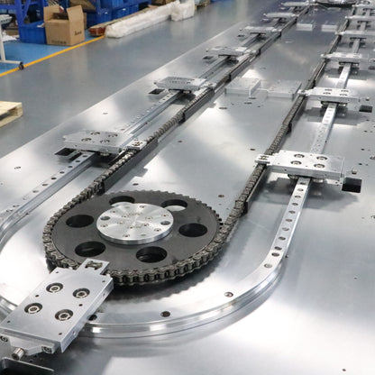 Ultra-fine precision linear guides, circular guide rail conveyor lines, and miniature sensor testing production lines.