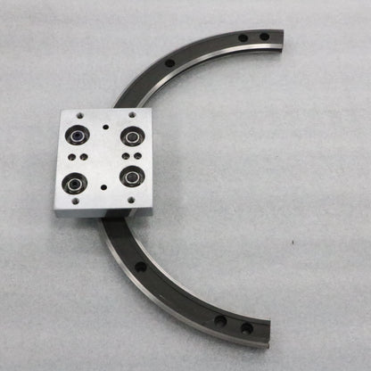 Thickened and reinforced linear guide rails, circular guide rail conveyor lines, warehouse hardware turnover conveyor lines