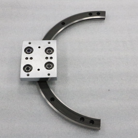 Thickened and reinforced linear guide rails, circular guide rail conveyor lines, warehouse hardware turnover conveyor lines