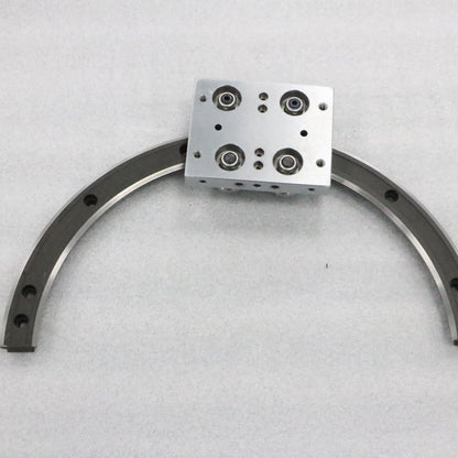 Thickened and reinforced linear guide rails, circular guide rail conveyor lines, warehouse hardware turnover conveyor lines