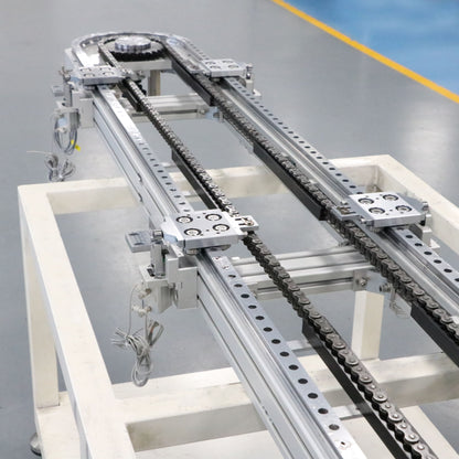 High load quenched alloy curved linear guide for lithium energy storage PACK multi-station automatic circulating processing lines