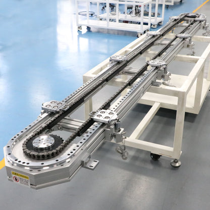 High load quenched alloy curved linear guide for lithium energy storage PACK multi-station automatic circulating processing lines