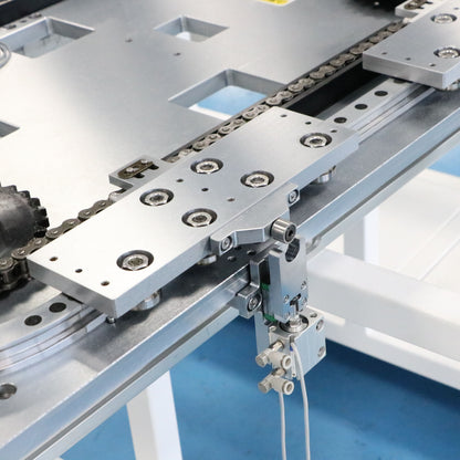 Rectangular track system: Curved guide rail with Excellent Operational Stability