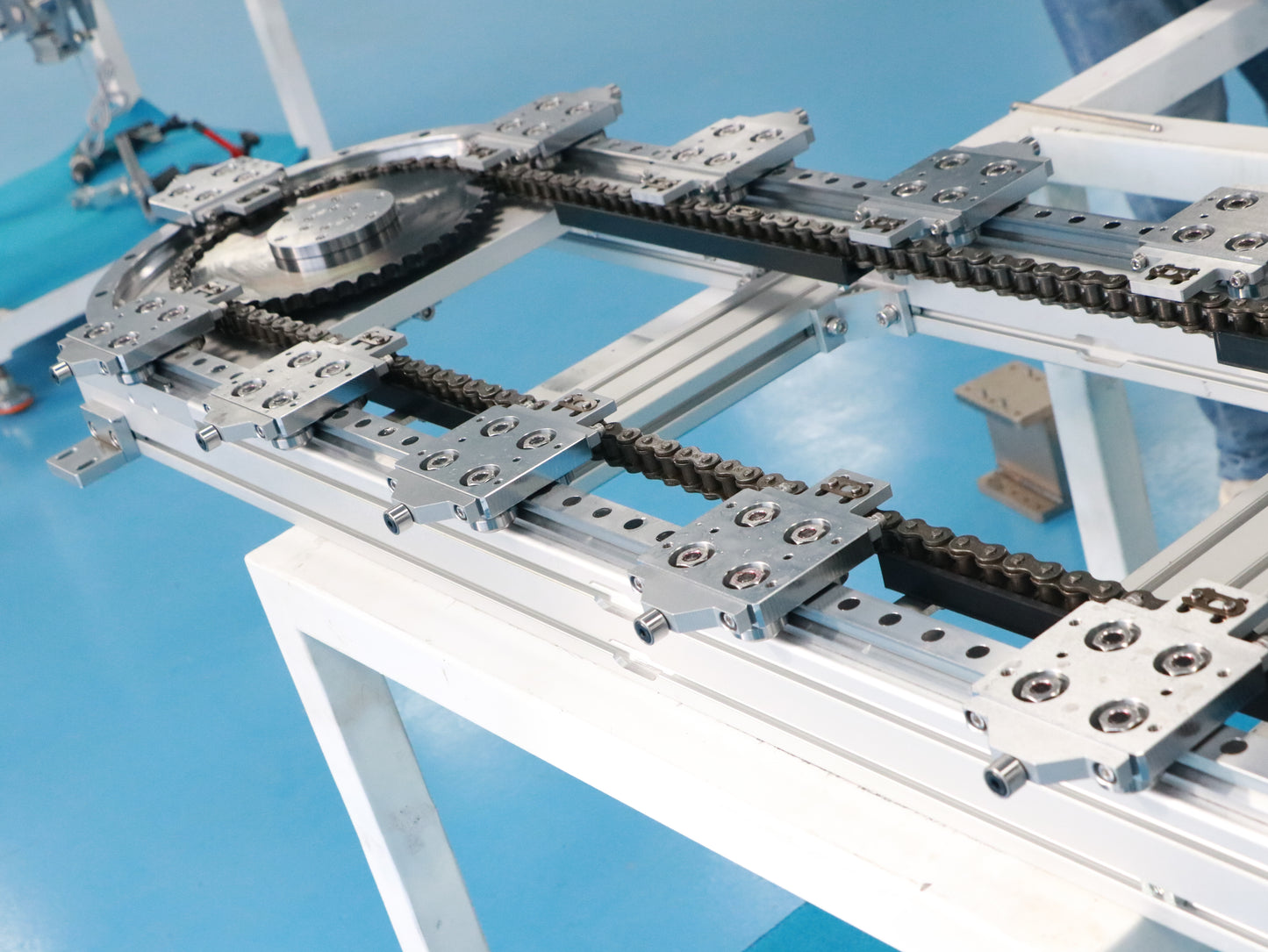 High-speed linear guide rails, circular guide rail conveyor lines, digital housing processing conveyor lines