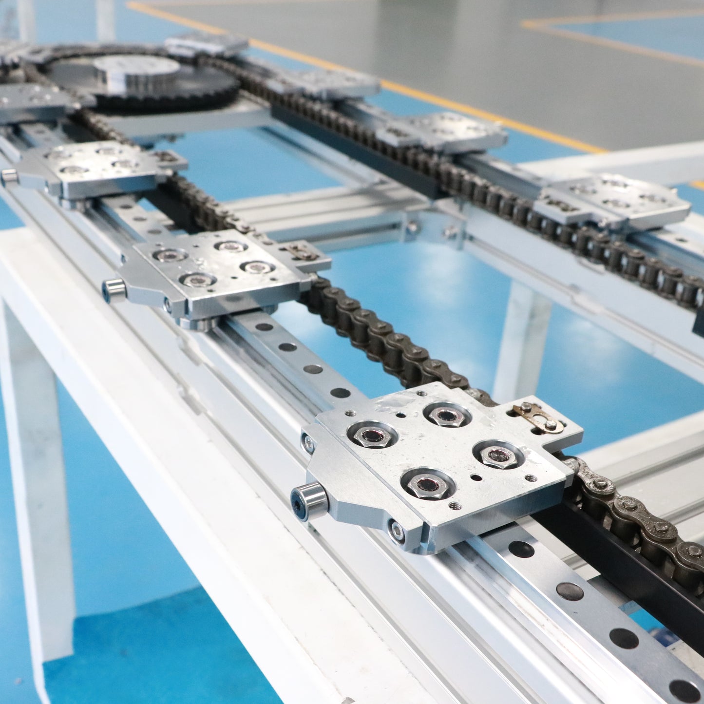 High-speed linear guide rails, circular guide rail conveyor lines, digital housing processing conveyor lines