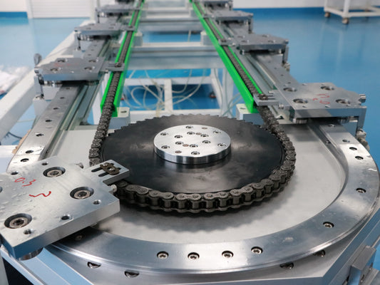 Buffer-type linear guides, circular guide conveyor lines, and fragile component assembly lines.
