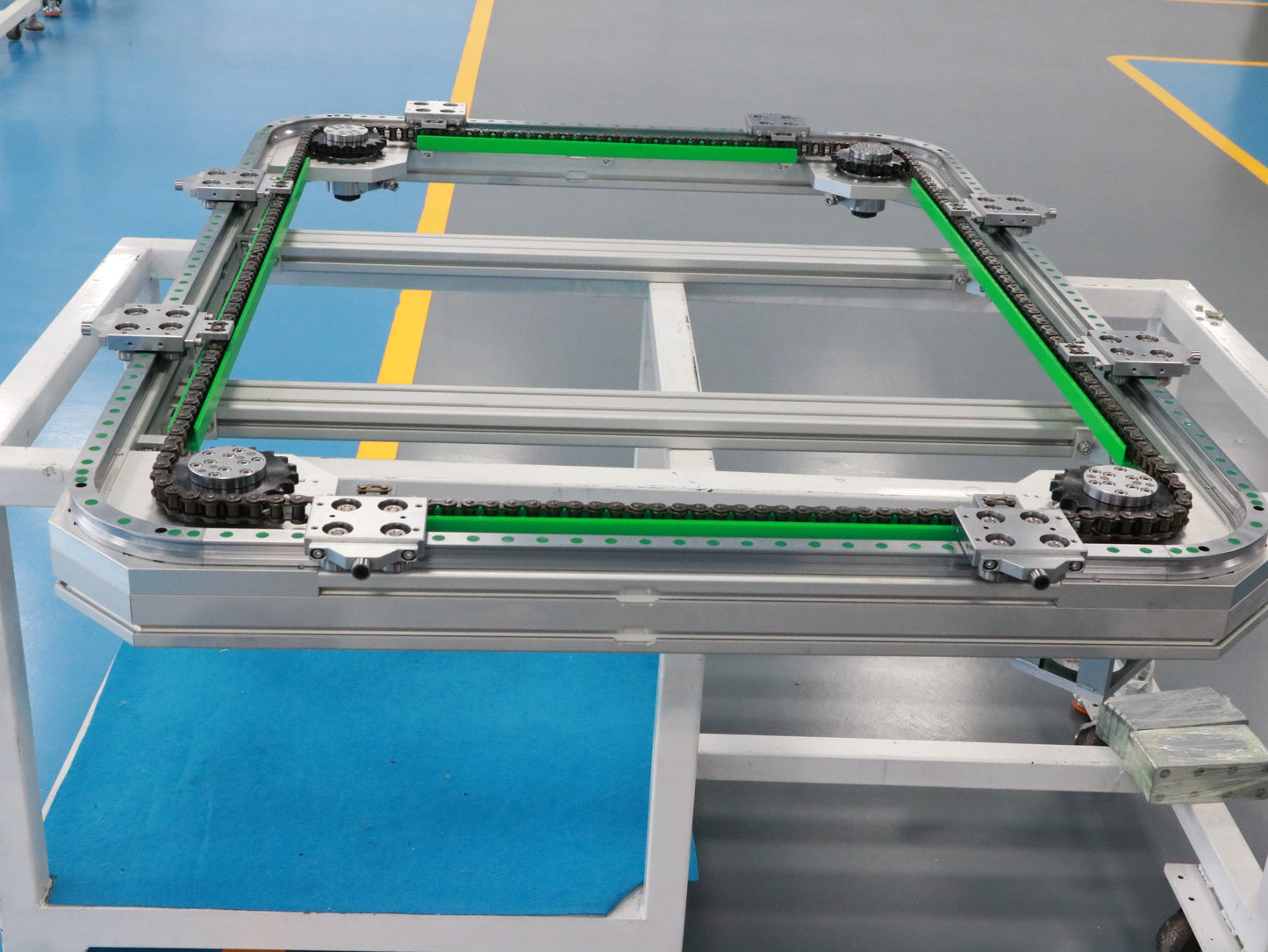Strong and impact-resistant linear guide rails, circular guide rail conveyor lines, agricultural machinery small parts assembly lines