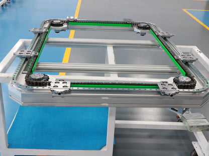 Strong and impact-resistant linear guide rails, circular guide rail conveyor lines, agricultural machinery small parts assembly lines