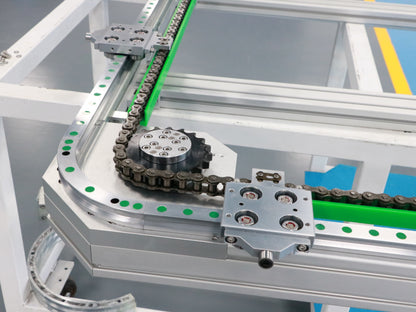 Strong and impact-resistant linear guide rails, circular guide rail conveyor lines, agricultural machinery small parts assembly lines