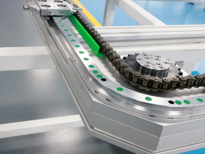 Strong and impact-resistant linear guide rails, circular guide rail conveyor lines, agricultural machinery small parts assembly lines