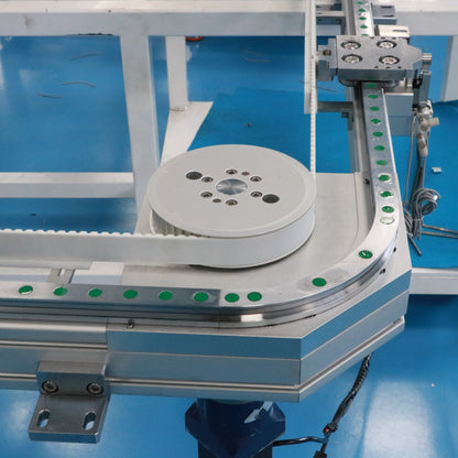 Uniform transmission linear guide rail, circular guide rail conveyor line, toy model assembly line