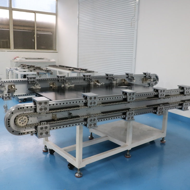 Low-noise, low-vibration linear guides, circular guide conveyor lines, audio-visual equipment assembly production lines