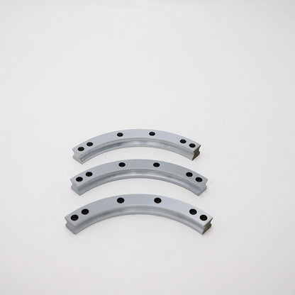 Extended linear guide rails, circular guide rail conveyor lines, large component conveyor production lines