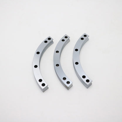 Extended linear guide rails, circular guide rail conveyor lines, large component conveyor production lines