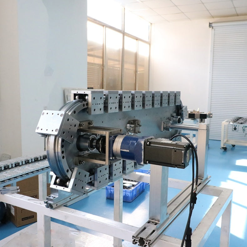 Thickened slider linear guide, circular guide conveyor line, heavy machinery small parts assembly line