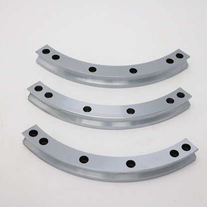 Extended linear guide rails, circular guide rail conveyor lines, large component conveyor production lines