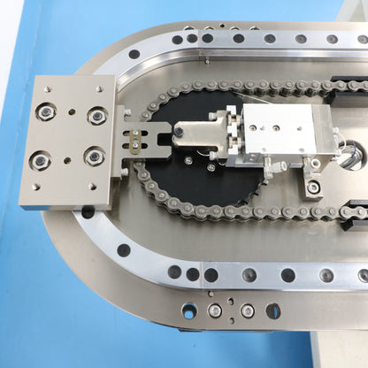 Dual-rail synchronous linear guide, circular guide rail conveyor line, cable accessory processing production line